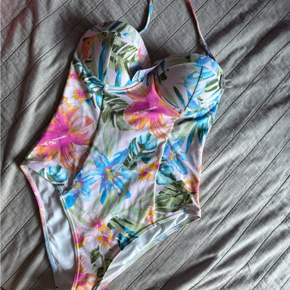 Floral One-Piece Swimsuit